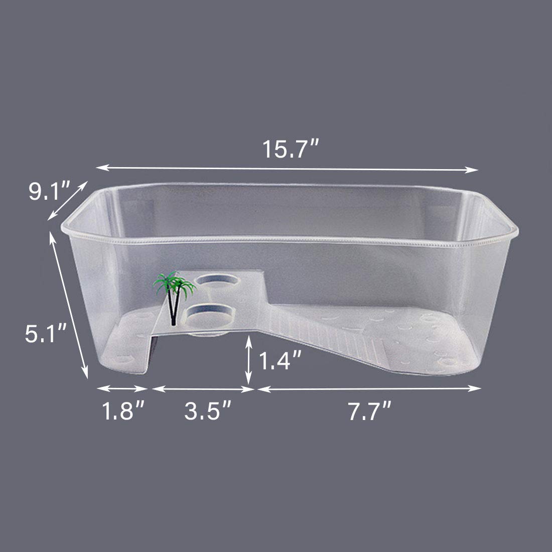 PINVNBY dimensiones y diseño transparente, observe con claridad.