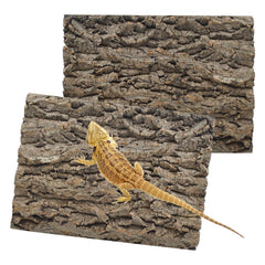 PINVNBY fondo de corcho natural para terrario, crea ambiente natural y seguro.