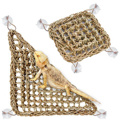 PINVNBY hamaca reptil triangular para trepar y descansar