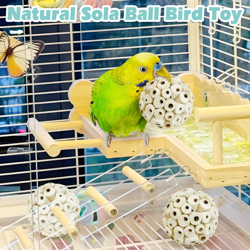 PINVNBY juego para aves pequeñas, reduce aburrimiento.