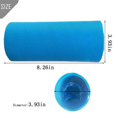 PINVNBY paquete de dos túneles para hámster, color azul brillante