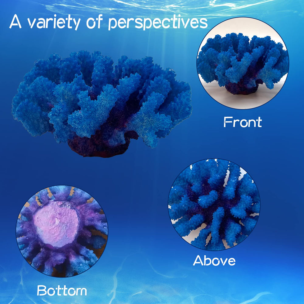 PINVNBY plantas marinas artificiales para acuario aportan vitalidad sin cuidados