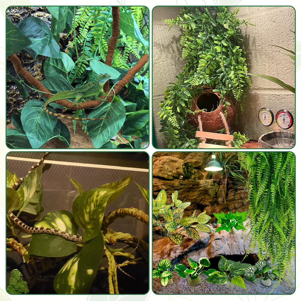 PINVNBY accesorios colgantes para terrario, instalación rápida y estable.