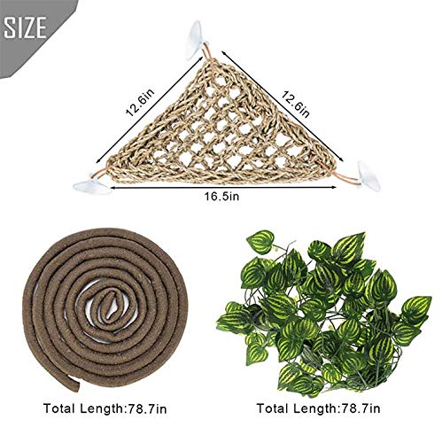 PINVNBY rama flexible artificial facilita montaje estable en terrario
