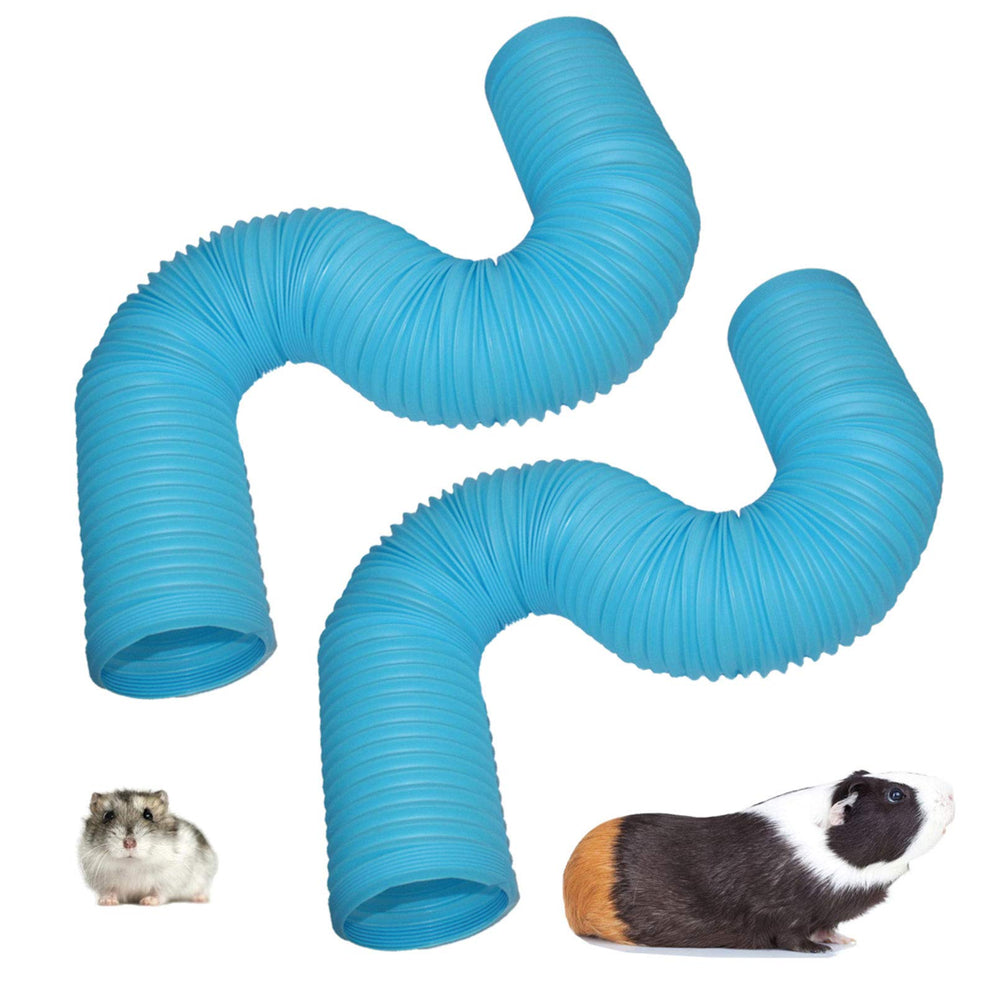 PINVNBY túnel plegable para hámster azulado, ideal para juego diario y exploración