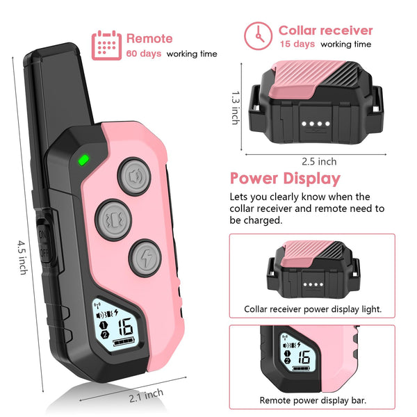 PIOUNS receptor IP67, collar impermeable para uso en clima variable