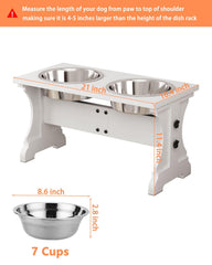 Piskyet soporte de alimentación de estilo cabaña, combina con hogares modernos.