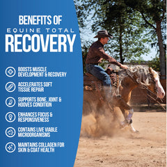Pivotal Equine Total Recovery: cucharada sobre el grano mejora absorción y rendimiento