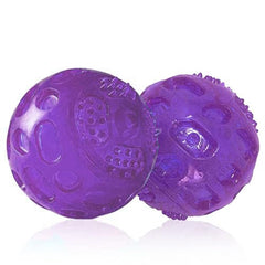 Bola PJDH para perros con sonido, ideal para estimulación y juego.