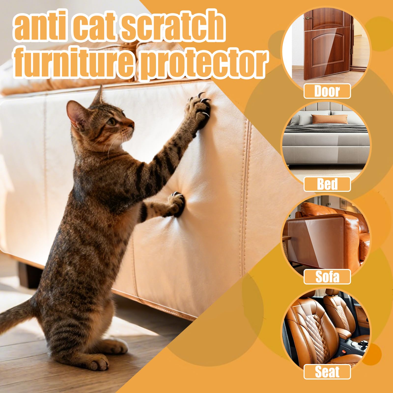 Protección discreta durante la convivencia con mascotas.