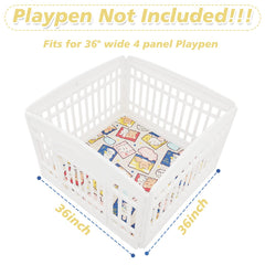 PJYuCien: almohadilla para pipis cuadrada 36x36 reutilizable y fácil de limpiar.