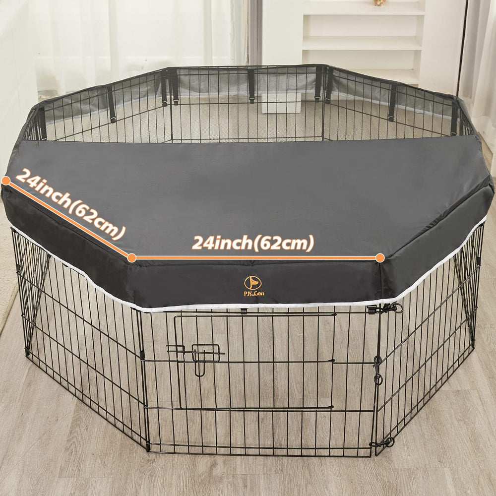 PJYuCien Cobertor superior para jaula octagonal, instalación rápida con correas.