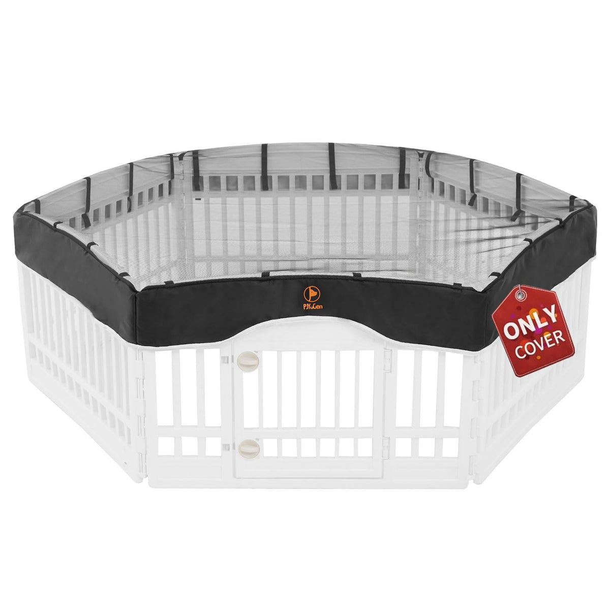 PJYuCien cobertura techo malla para jaula hexagonal de 36 pulgadas: ventilación y protección UV para la mascota