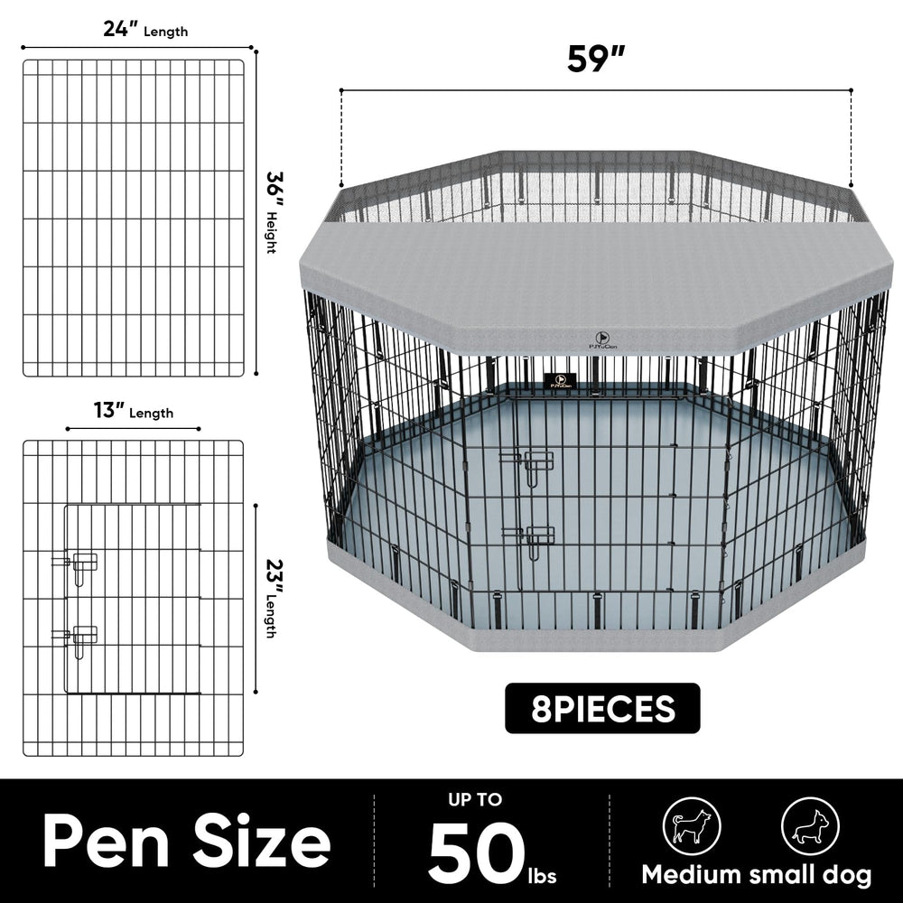 PJYuCien base gris protege el suelo y estabiliza la jaula para uso estable.