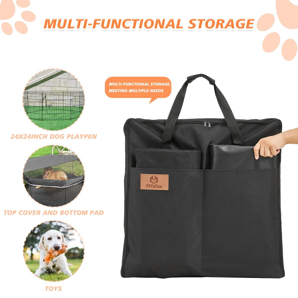 PJYuCien bolsa-con-asas-traslado: traslado cómodo del corral plegable.