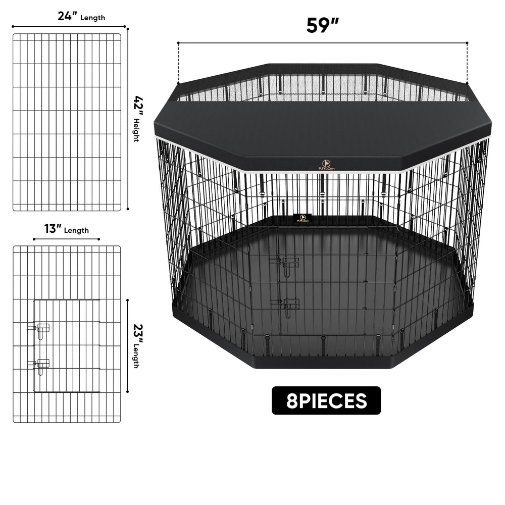 PJYuCien tapa superior con malla para ventilación y protección.