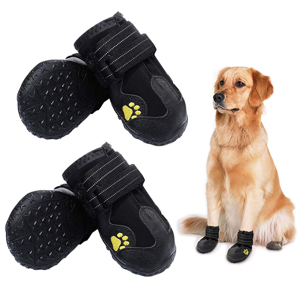 PK.ZTopia botas impermeables para perro, protegen las patas en lluvia y terreno mojado.