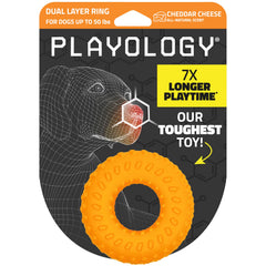 Playology: anillo doble capa para masticadores activos y entretenidos
