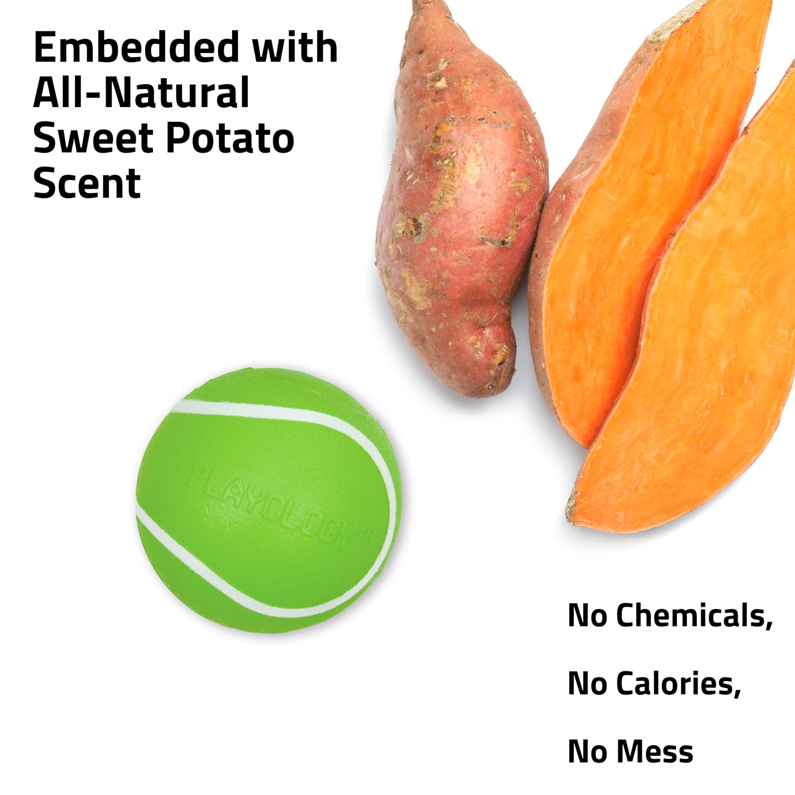 Playology bola olor a batata dulce: aroma natural que acompaña el juego.