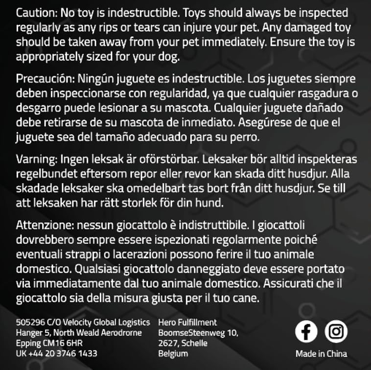 Diseño pensado por amantes de los animales para el entretenimiento del perro.
