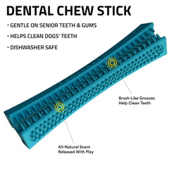 Playology juguete dental con aroma natural incrustado para mayor estimulación olfativa