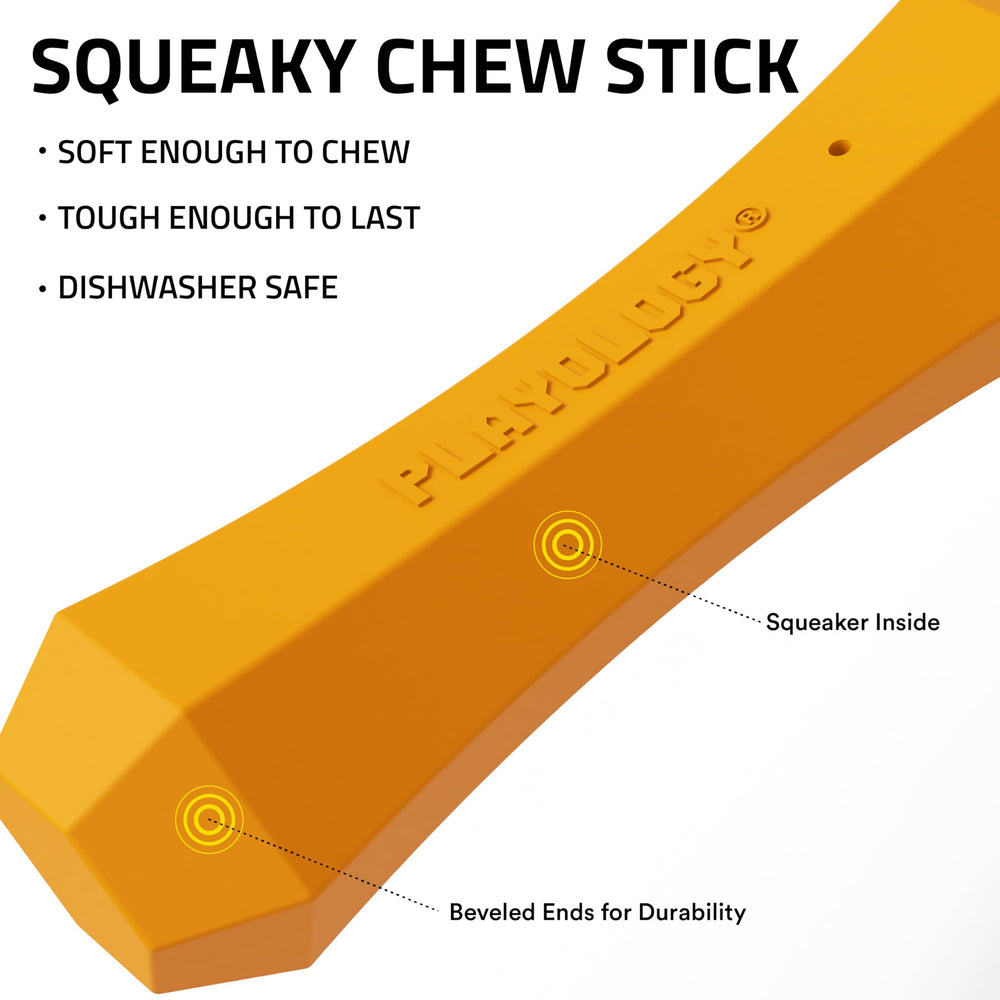 Playology juguete masticable con aroma cheddar para juego estimulante.