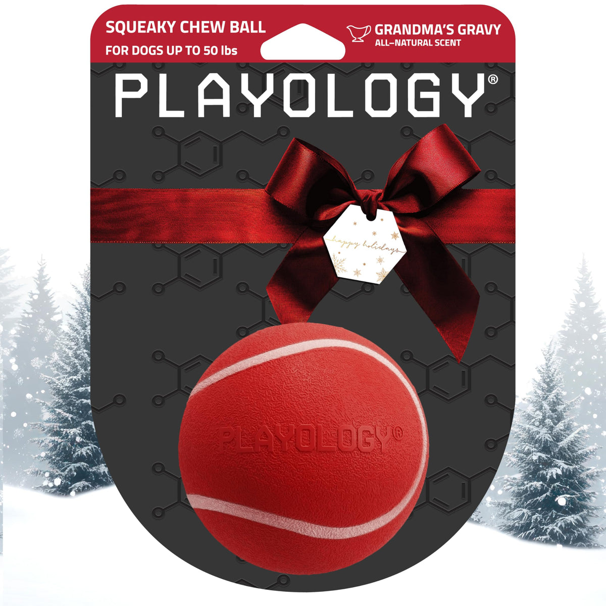 Playology Pelota masticable con sonido, ideal para juegos de fetch flotante.