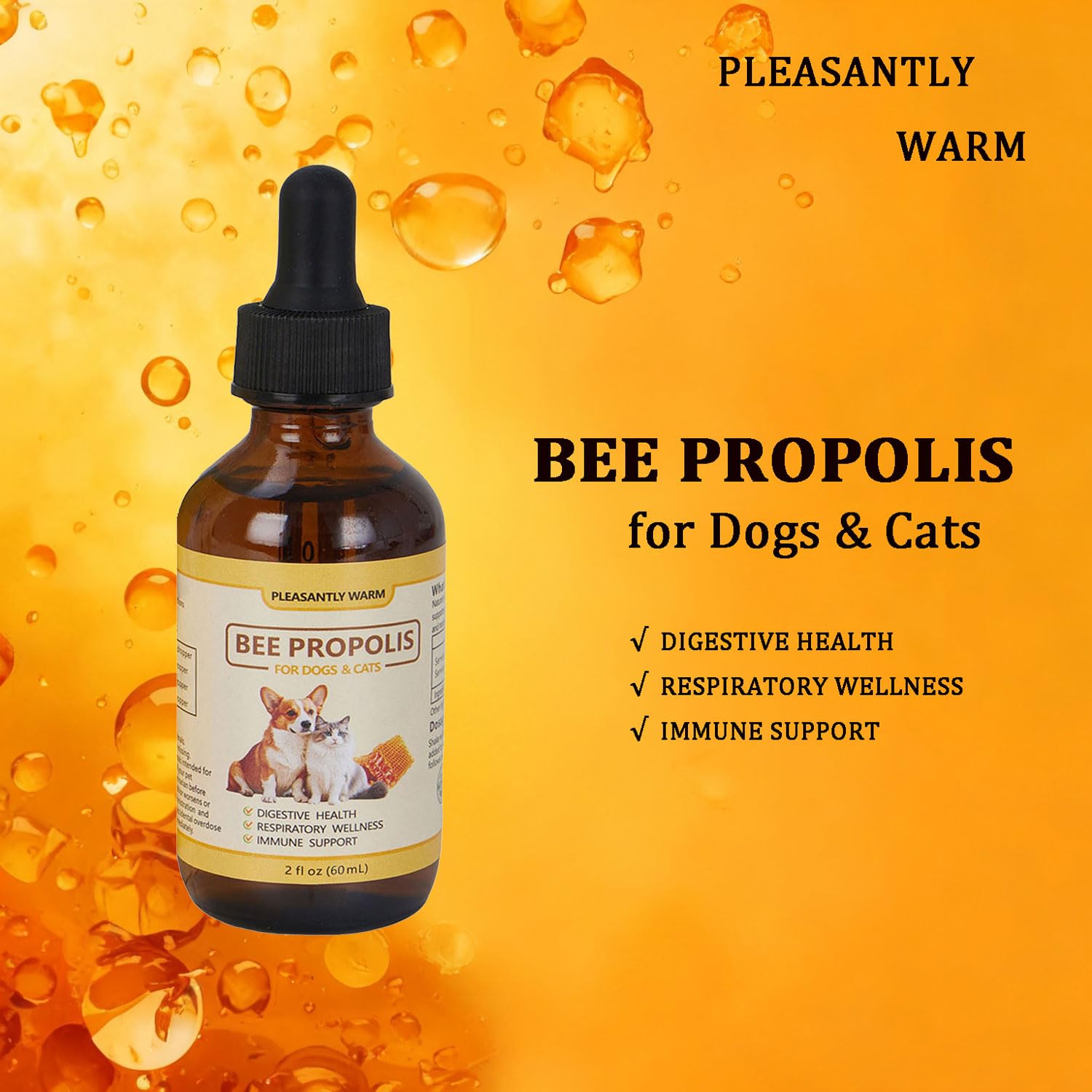 Pleasantly Warm Propolis aliento más fresco para tu mascota.