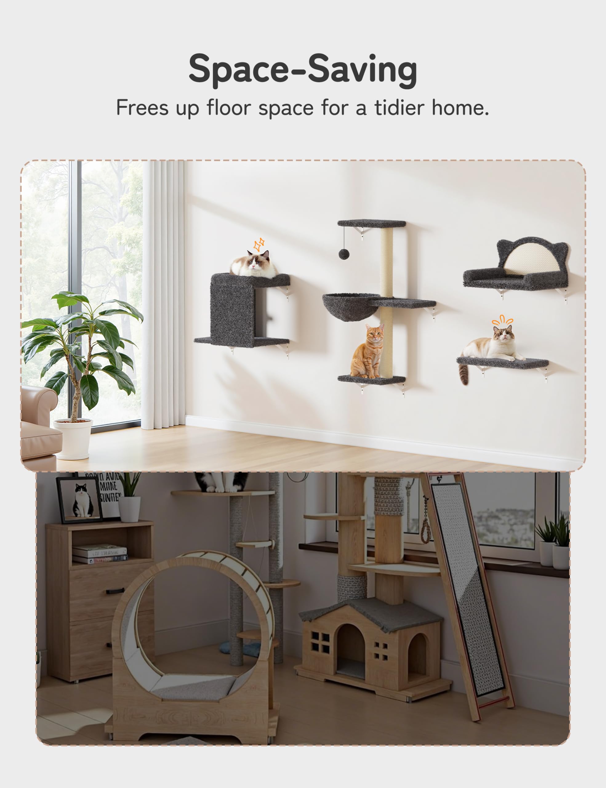 PLEKER kit de montaje completo: listo para fijar en cualquier pared