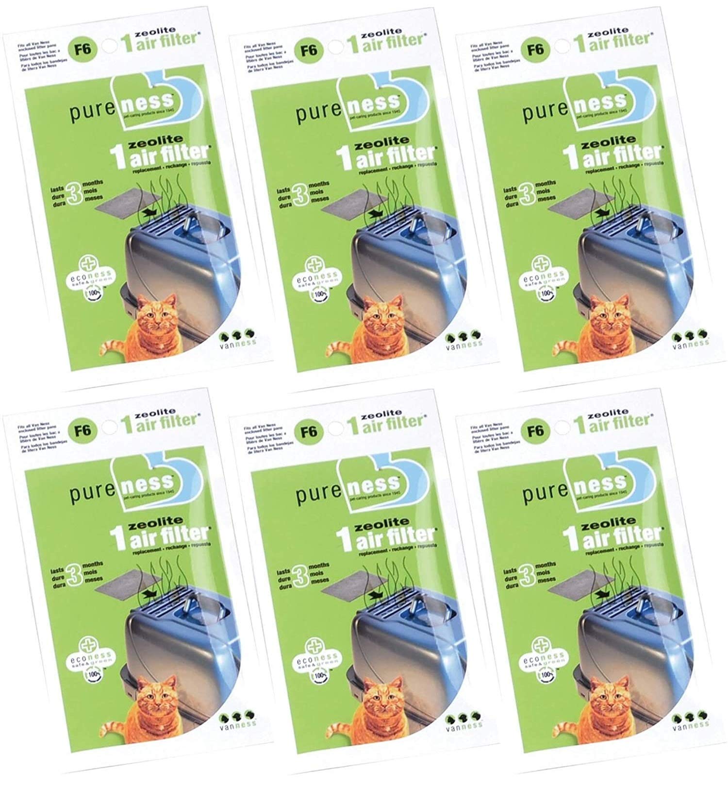 PLESIU Pureness F6 filtro zeolita mejora la calidad del aire interior