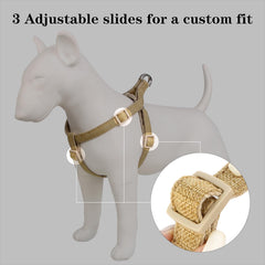 Arnés Plutus Pet, ajuste ajustable para un calce cómodo y personalizado.
