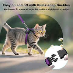 Arnés Plutus Pet - arnes-gato-a-prueba-de-escapes, diseño seguro para evitar escapes.