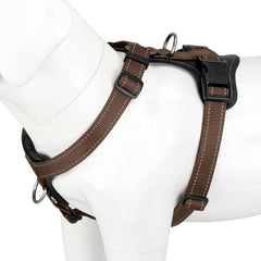 Arnés Plutus Pet ajuste frontal para entrenamiento sin tirar.