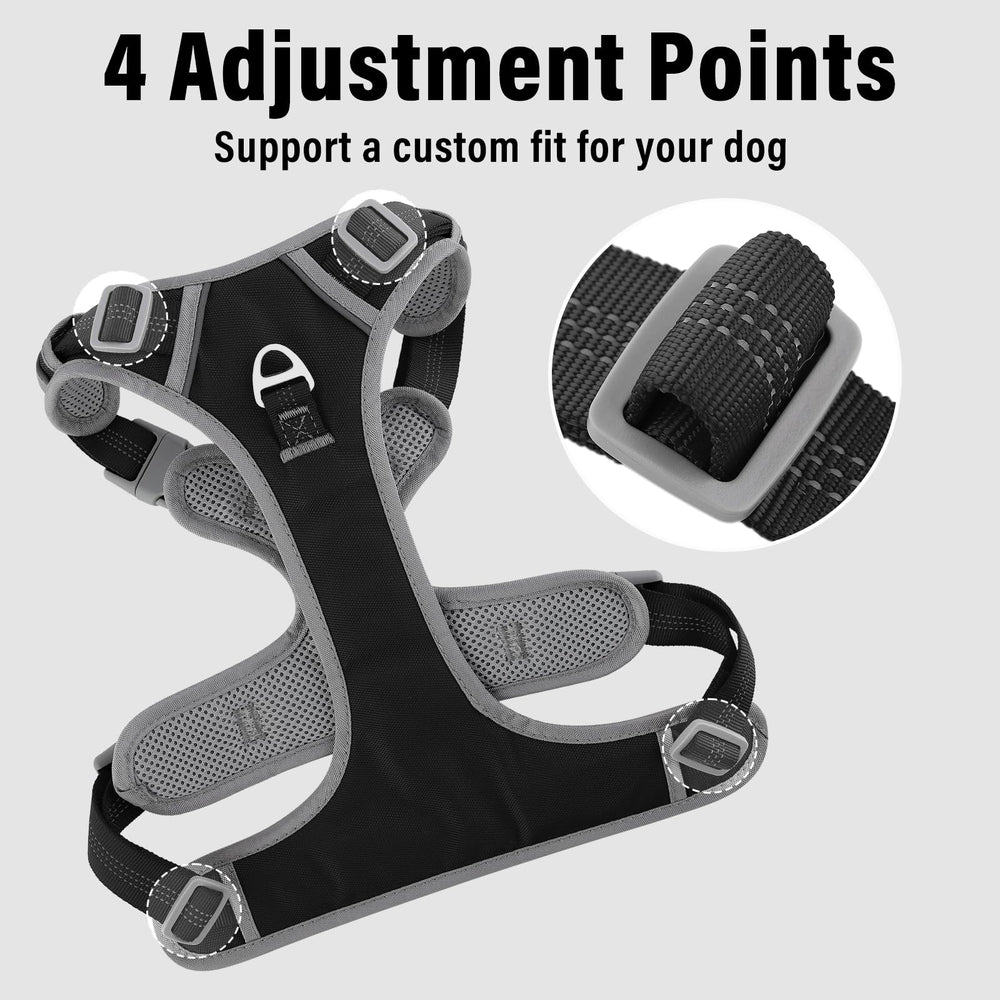 ARNÉS PLUTUS PET doble-relleno confort, acolchado suave para uso prolongado