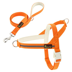 Arnés Plutus Pet con diseño no tirones frontal y anillo D para entrenamiento.