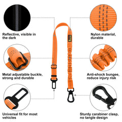 PLUTUS PET Cinturón ajustable 25-32 pulgadas, ajuste perfecto para perros.