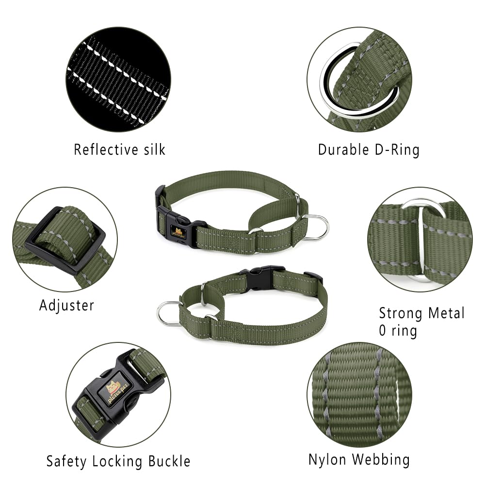 PLUTUS PET collar con ajuste flexible para perros de distintos tamaños