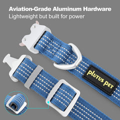 Hebilla de aviación en collar PLUTUS PET ofrece ligereza y durabilidad