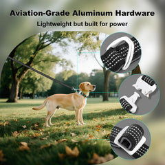 PLUTUS PET collar con hilos reflectantes para mayor visibilidad
