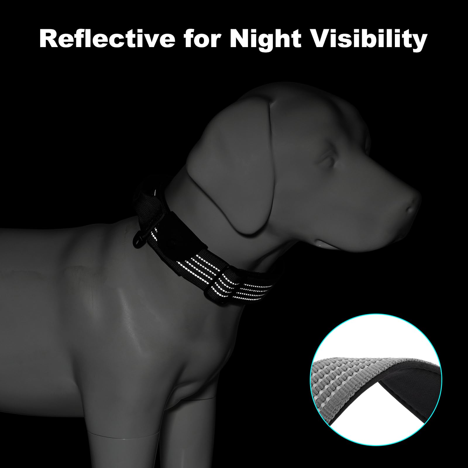 Plutus Pet acolchado de neopreno: confort suave en salidas largas.