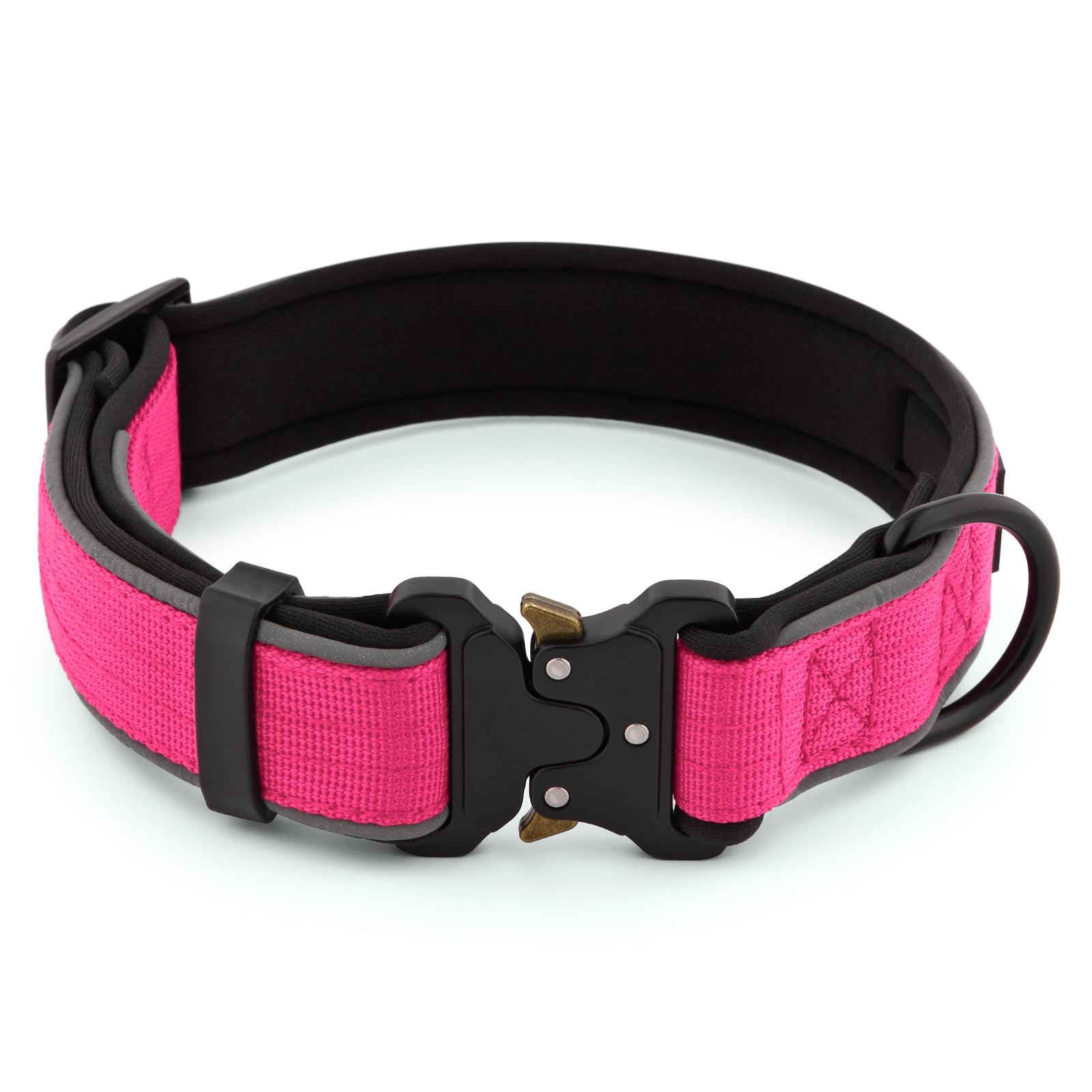 Forro de neopreno acolchado en el collar Plutus Pet para comodidad