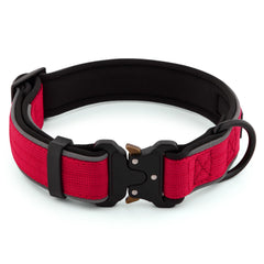 Forro de neopreno suave en el collar PLUTUS PET para mayor comodidad.