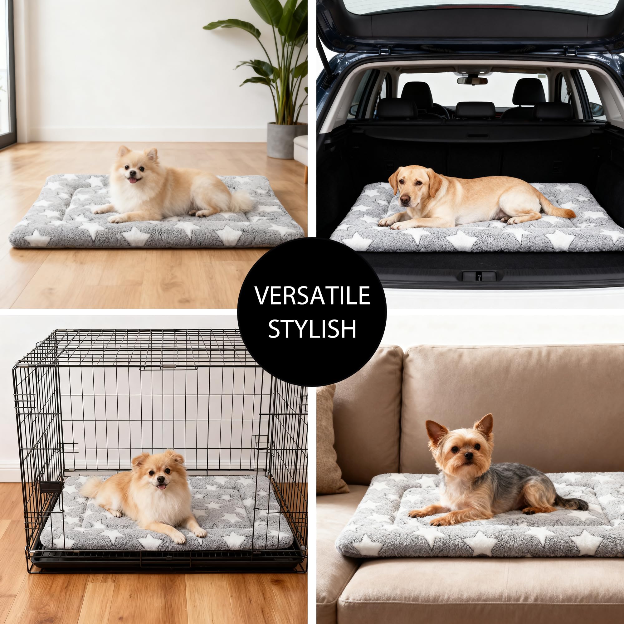 Acolchado pobopobo para kennel, suave y cómodo para siestas.