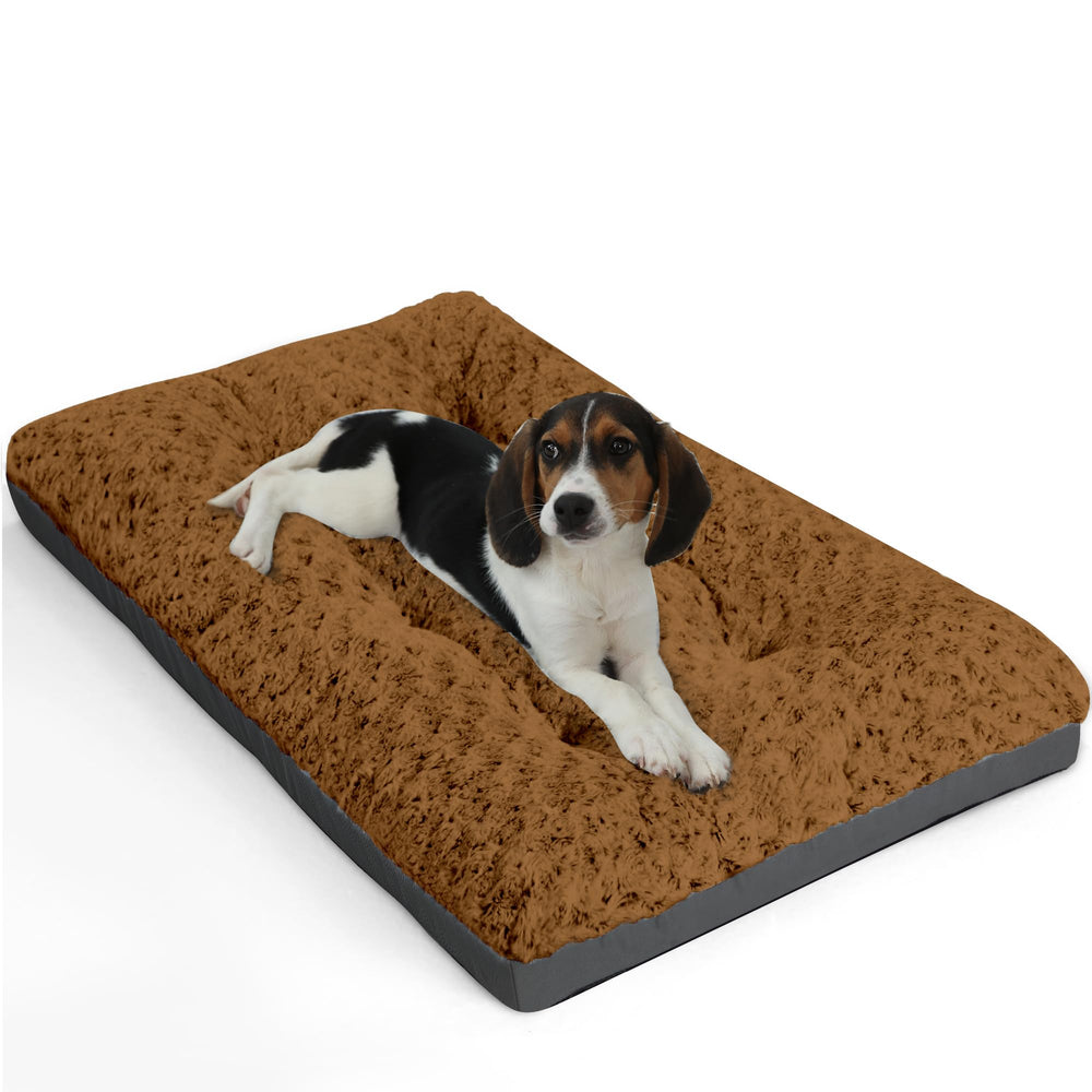 Cama POCBLUE para jaula con terciopelo rosa, descanso cómodo para perros y gatos.