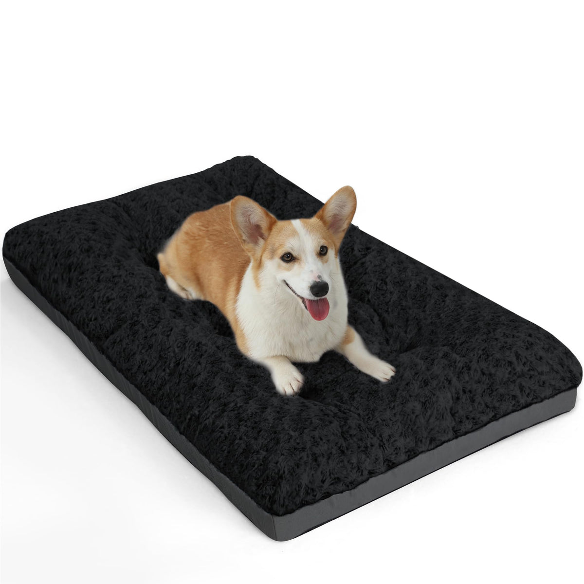 POCBLUE cama para perros con terciopelo rosa, descanso suave y cómodo.