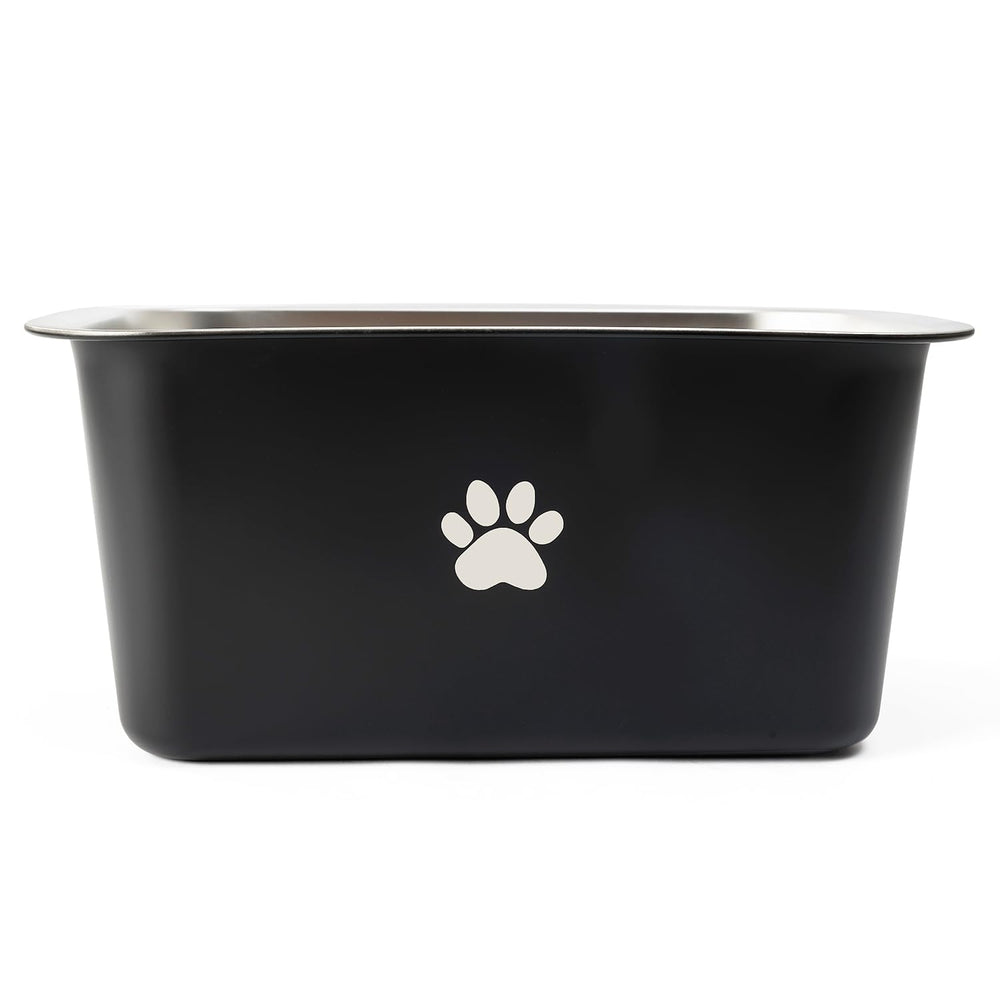 Podinor tazón agua gran perro 320oz, exterior duradero, anti-deslizante