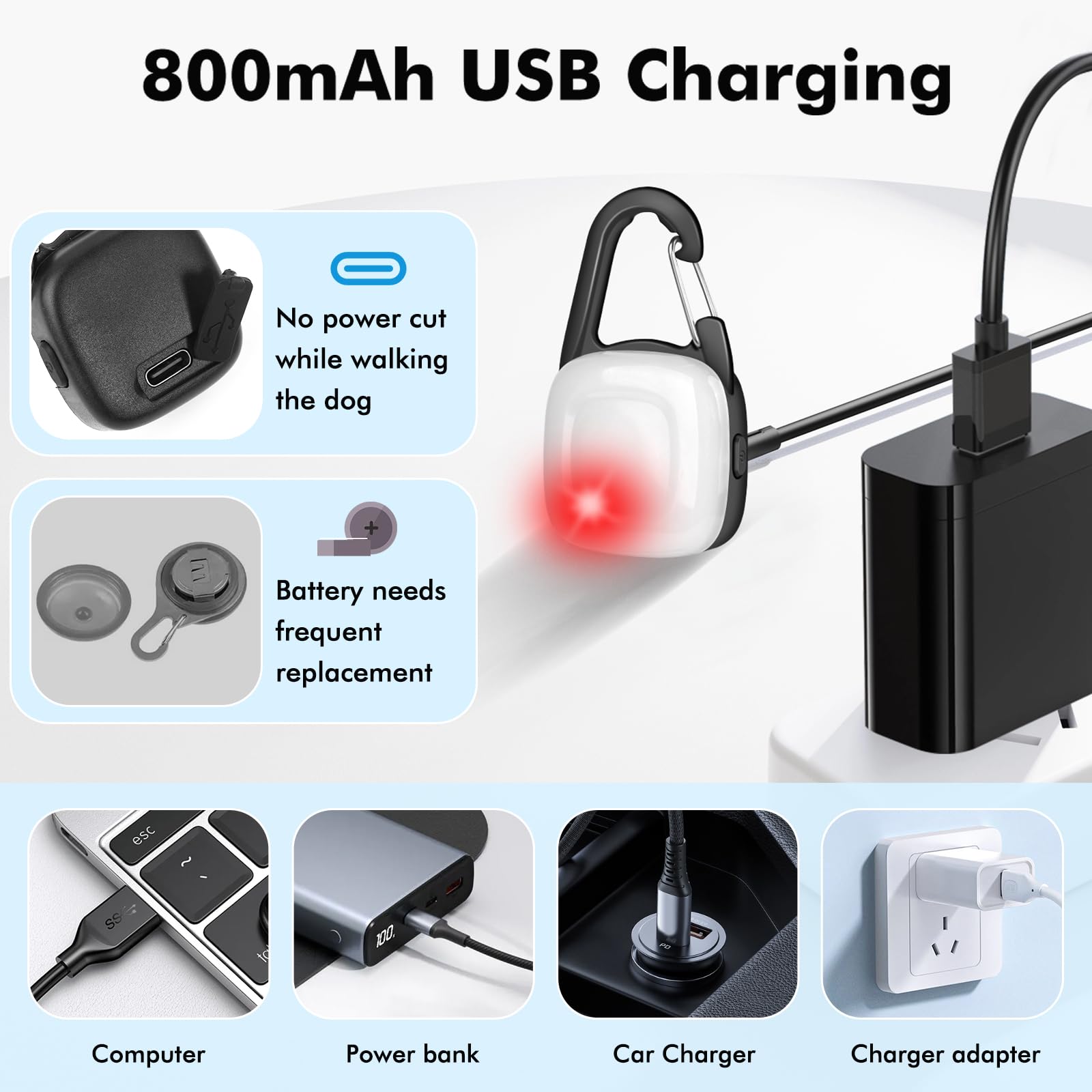 POEEY IP68 impermeable: funcionamiento en lluvia o nieve.