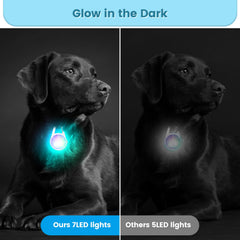 POEEY iluminación RGB para perro, ideal para camping y mochila