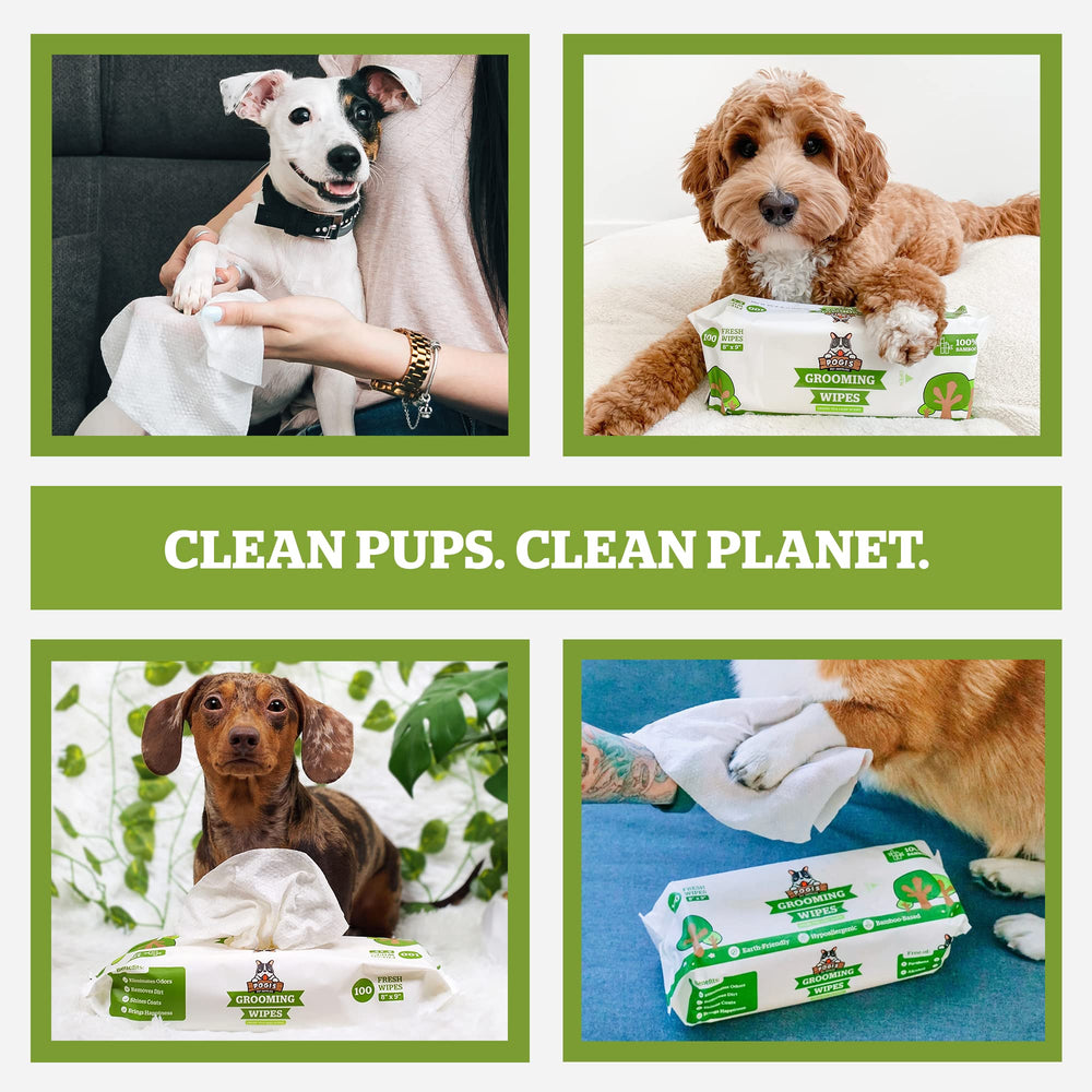 Pogi’s toallitas para perros: paquete de 400 unidades para cuidado continuo.