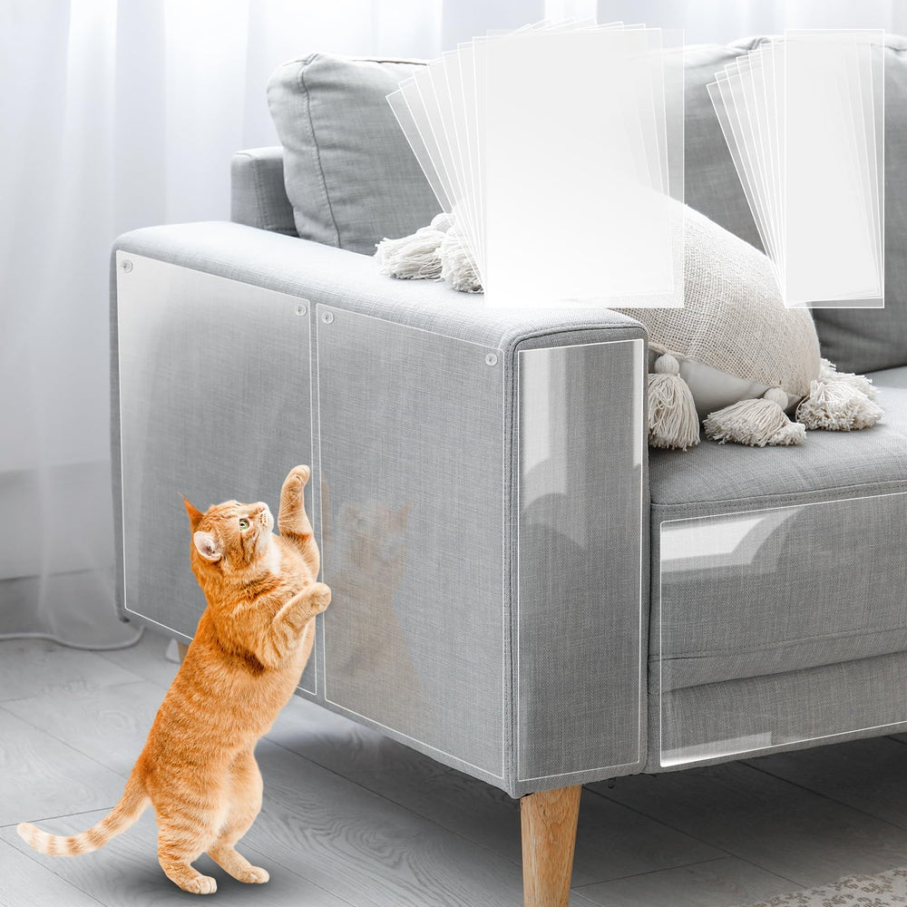 POILKMNI protector transparente para muebles evita arañazos de gatos.